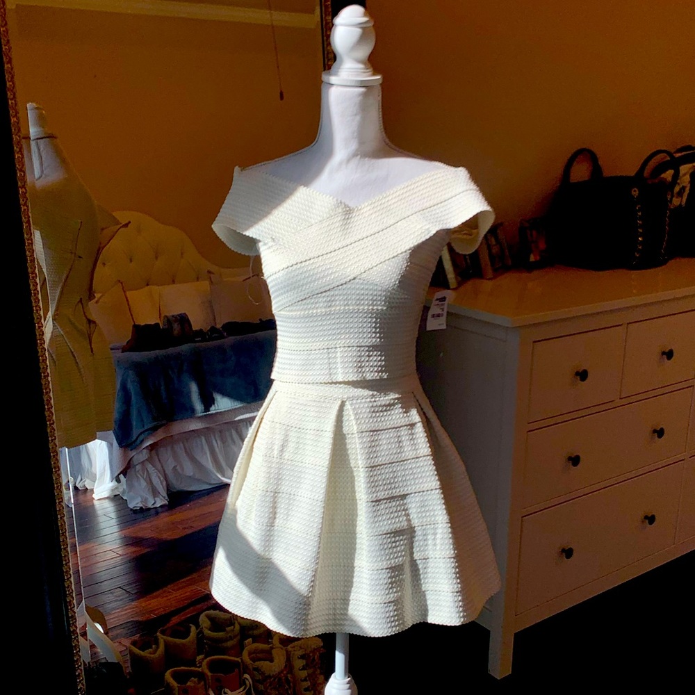White bridal set